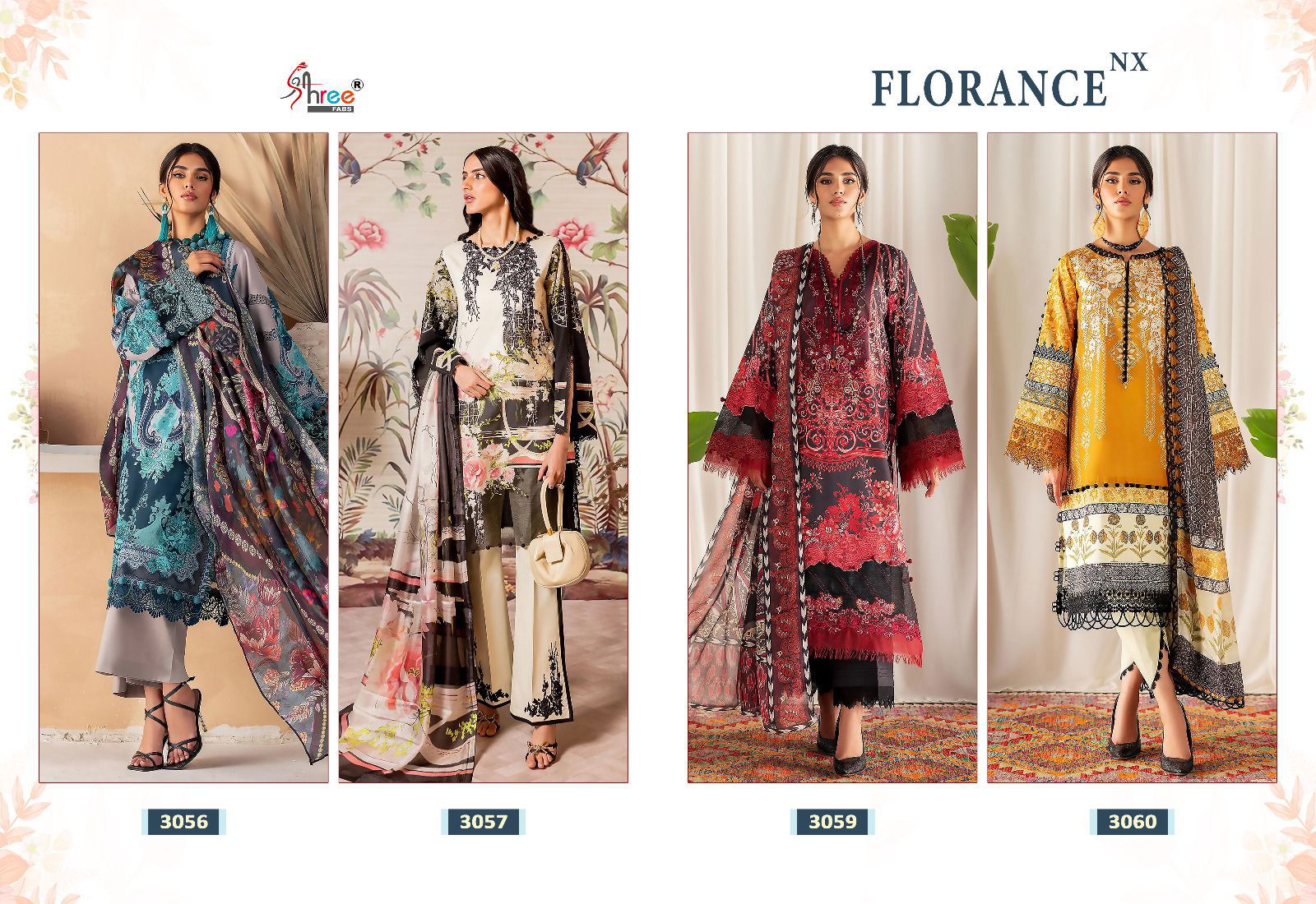 Shree Florance Nx Pakistani Salwar Suits Ctalog